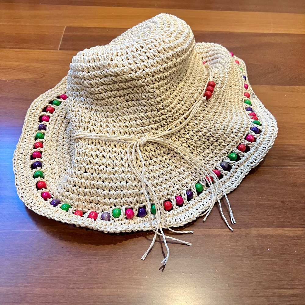 Bohemian Straw Sun Hat